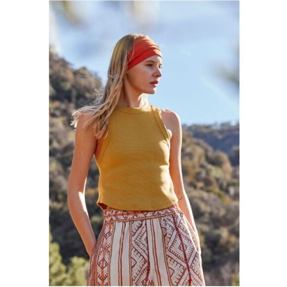 NWT Free People Movement Open Air Tank in Alchemy - Size L - Picture 3 of 4